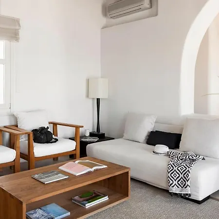 Presidential Mykonos Poseidonia 5 Bedrooms Stunning Sea Views プサロウ