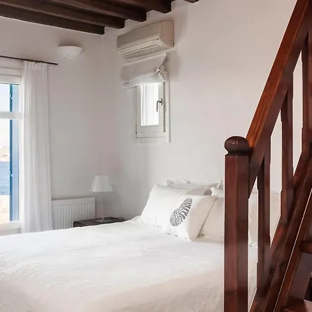 Presidential Mykonos Poseidonia 5 Bedrooms Stunning Sea Views ヴィラ プサロウ