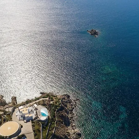 Presidential Mykonos Poseidonia 5 Bedrooms Stunning Sea Views プサロウ