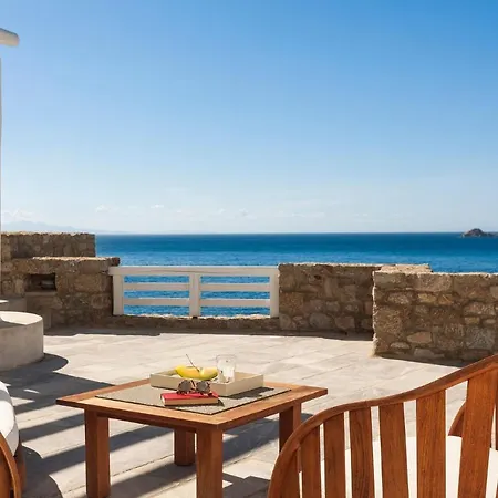 ヴィラ Presidential Mykonos Poseidonia 5 Bedrooms Stunning Sea Views プサロウ