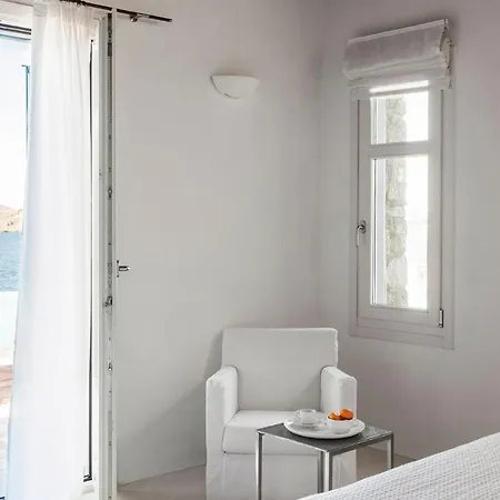 Presidential Mykonos Poseidonia 5 Bedrooms Stunning Sea Views ヴィラ プサロウ