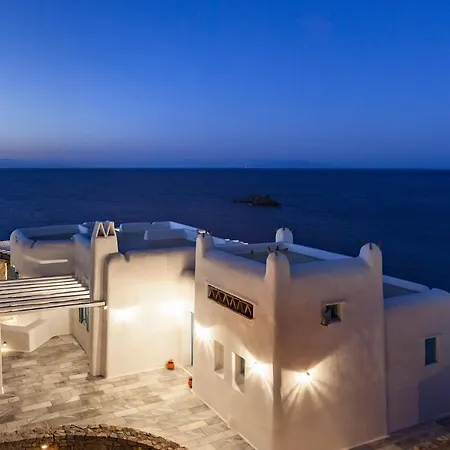 Presidential Mykonos Poseidonia 5 Bedrooms Stunning Sea Views ヴィラ *