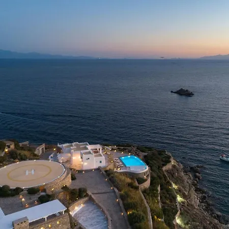 ヴィラ Presidential Mykonos Poseidonia 5 Bedrooms Stunning Sea Views *